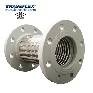 FM Flexible Metal Stainless Steel Bellows Flange Connection FM Approved Ss304 flexible Joint