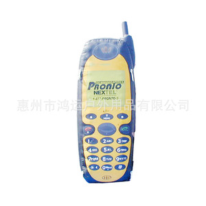 Modelo inflable de teléfono móvil de PVC azul, juguete inflable publicitario Virgin Mobile para promoción - Product Image 5