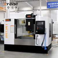 Fabrieksgoedkope VMC1160 CNC metaalfreesmachine CNC freesmachines 3/4/5-assige bewerkingscentrum