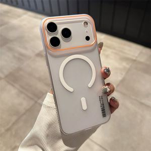 Étui de téléphone magnétique translucide, sans fil, avec protection magnétique, finition mate givrée, pour iPhone 17 air 16 15 14 <span class=keywords><strong>13</strong></span> 12 <span class=keywords><strong>Pro</strong></span> Max - Product Image 4