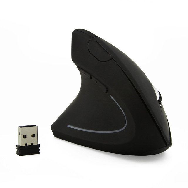 Vertical Mouse 2.4G USB Mute Graphics Designer Dedicated Game Battery Type