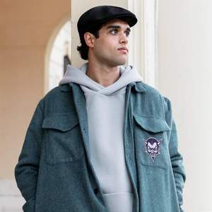 Parche Bordado de Fieltro con Cabeza de Diablo DigitEMB, 2.85 x 3.20 Pulgadas, para Coser o Planchar en Chaquetas, Mochilas, Gorras y Ropa - Product Image 2