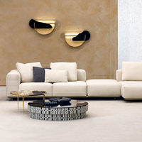 Table basse moderne de luxe en acier inoxydable doré, mobilier pour appartement, salon, bureau JS-stone JS-CT015