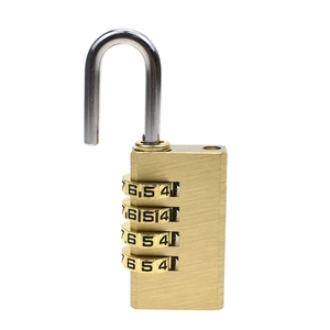 Candado de Contraseña de Cobre de Alta Calidad YH1227, Cuatro Candados de Contraseña de Cobre de Alta Calidad - Product Image 4