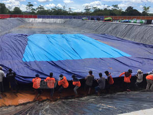 <span class=keywords><strong>Liner</strong></span> de <span class=keywords><strong>piscine</strong></span> en PVC bleu pour piscines hors sol - Product Image 3