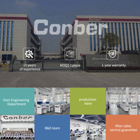 Máquina de Recogida y Colocación SMT Conber con PLC y Pantalla Táctil, Controlada por NG/OK, para Clasificación, Apilado y Descarga de PCB