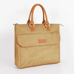 Tyvek – sac vintage imperméable en matériau écologique de haute qualité pour hommes et femmes, sacoche de transport pour ordinateur portable