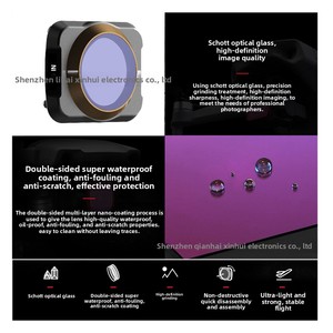 JSR Wholesale - Juego de Filtros para <span class=keywords><strong>DJI</strong></span> <span class=keywords><strong>Mavic</strong></span> <span class=keywords><strong>Air</strong></span> 2, Cristal Schott ND4 ND8 ND16 ND32 CPL, Filtro de Lente de Cámara para <span class=keywords><strong>DJI</strong></span> <span class=keywords><strong>Air</strong></span> 2, <span class=keywords><strong>Precio</strong></span> de Fábrica - Product Image 2