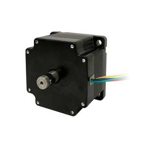 Motor paso a paso Samsr de alta velocidad con doble eje, 34 mm, 3 Nm de torque, 86 mm - Product Image 2