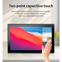 Ordinateur de contrôle industriel direct d'usine écran tactile sans espace d'air de 19 pouces PC tout en un en acier inoxydable LP65