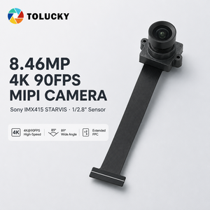 โมดูลกล้อง 8.46MP IMX415 4K 90fps MIPI รุ่น 89 °   บอร์ดเลนส์ FPC ริบบอนสำหรับการถ่ายทอดการประชุมทางวิดีโอในสภาพแสงน้อย - Product Image 1