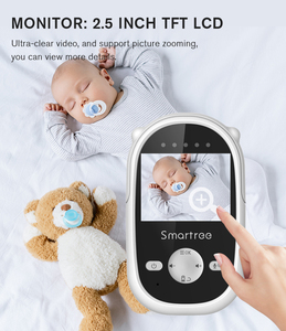 Nouveau support de surveillance de voiture enfant classique portable <span class=keywords><strong>campark</strong></span> moniteur bébé avec caméra vidéo vision nocturne moniteur bébé - Product Image 6