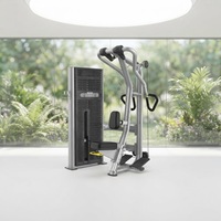 Machine Combinée Commerciale Réglable pour Lat Pulldown et Rame Assise, Équipement d'Entraînement des Bras et des Épaules pour Salle de Sport, Musculation, Acier, 160 kg