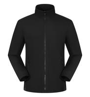 Service OEM Blouson d'automne matelassé imperméable respirant à revêtement, à fermeture éclair, formel, en softshell, rayé, fin, pour homme, avec fermeture éclair frontale, élégant