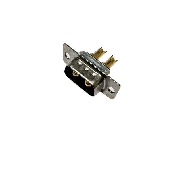 High Performance Automotive IP67 2PIN Power Supply Adapter D-Sub Connector 10A 40A 2W2 Male Female Plug Brass Aluminum Stainless