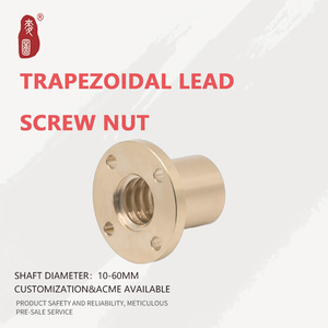 Tốt Pitch hình thang dẫn vít Nut | Mặt bích tròn TR NUT - Product Image 1