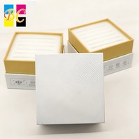 Boîte à bijoux personnalisée bicolore pour ranger bagues et boucles d'oreilles, vente en gros, carton rigide blanc et or, fermeture magnétique, emballage cadeau