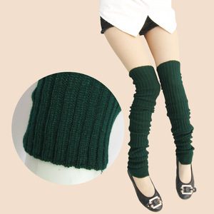 Jambières en tricot torsadé pour femmes, longues chaussettes chaudes sans pieds pour les cuisses - Product Image 5