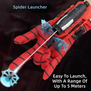 Divertido Juguete Educativo <span class=keywords><strong>de</strong></span> Spider-Man, Figura <span class=keywords><strong>de</strong></span> Spider-Man, Juguete <span class=keywords><strong>de</strong></span> Plástico para Niños, Set <span class=keywords><strong>de</strong></span> Lanzamiento <span class=keywords><strong>de</strong></span> Cosplay, Lanzador <span class=keywords><strong>de</strong></span> Héroes, Set <span class=keywords><strong>de</strong></span> Juguetes <span class=keywords><strong>de</strong></span> Muñeca, Juguetes <span class=keywords><strong>de</strong></span> Spider-Man, Juguete Lanzador - Product Image 1
