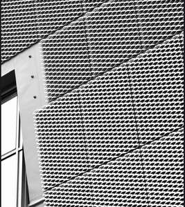 2024 vente chaude en aluminium tissé expansé ignifuge décoratif 3D panneaux de maille murale pour la Protection du balcon et la décoration extérieure - Product Image 6