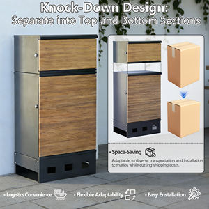 Boîte à courrier décorative pour bureau à domicile, boîte aux lettres extra large, boîte de livraison de <span class=keywords><strong>colis</strong></span>, boîte de livraison de <span class=keywords><strong>colis</strong></span> extérieure - Product Image 4