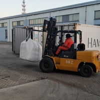 Pupuk Nitrogen Urea Prilled dalam Kemasan Karung PP 50kg / 1000kg untuk Pertumbuhan Tanaman