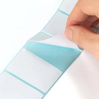 Rouleaux de papier thermique en vrac, étiquettes codes-barres thermosensibles imperméables à colle thermofusible pour supermarchés, compatibles 58mm, 60mm, 70mm