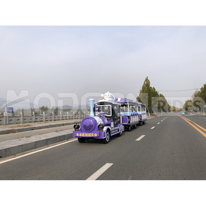 Nuevo diseño de tren turístico sin rieles, tren eléctrico, tren para parques de atracciones, atracciones para niños - Product Image 3