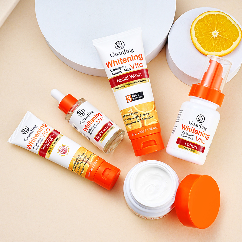 Set de Cuidado Facial Guanjing con Vitamina C y Colágeno