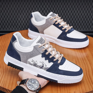 Nouvelles chaussures pour hommes - Chaussures plates de sport décontractées pour hommes, tendance printemps/été, best-seller, respirantes, adaptées aux étudiants - Product Image 2