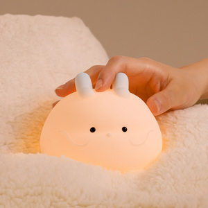 Venta de fábrica, bonita luz nocturna LED blanca, lámpara de Animal Dragón, Control táctil, tamaño pequeño para el dormitorio del bebé, decoración del hogar, toque inteligente - Product Image 1