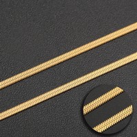 YML & vente en gros gros collier empilé en acier inoxydable de luxe personnalisé plaqué or 18 carats bijoux hypoallergéniques étanches