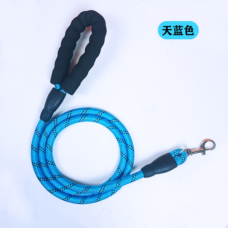 1,5 m cuerda reflectante azul