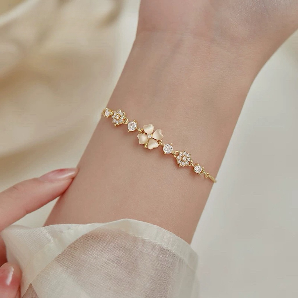 Gold Plated Hand Chains For Ladies SALAAM (Hand Chain) Women Aadil X Nominal  Nominal