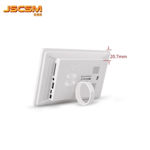 Giá Rẻ Đen Trắng Màu Video Vòng 7 Inch <span class=keywords><strong>Lcd</strong></span> Hiển Thị Kỹ Thuật Số Khung Ảnh Cho Thương Mại Khuyến Mãi Quà Tặng - Product Image 3