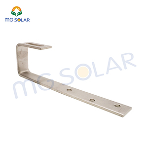 Crochet de <span class=keywords><strong>fixation</strong></span> pour <span class=keywords><strong>panneau</strong></span> <span class=keywords><strong>solaire</strong></span> sur toit en tuiles, en acier inoxydable de haute qualité, pour toit en tuiles ou en bardeaux - Product Image 4