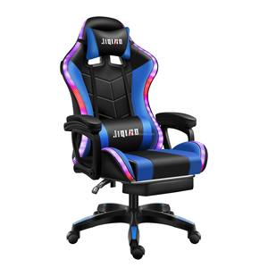 Cómoda <span class=keywords><strong>Silla</strong></span> de cuero PU para juegos, venta al por mayor, sillas rosadas para juegos de ordenador, <span class=keywords><strong>silla</strong></span> para juegos <span class=keywords><strong>Razer</strong></span> con reposapiés y masaje - Product Image 5