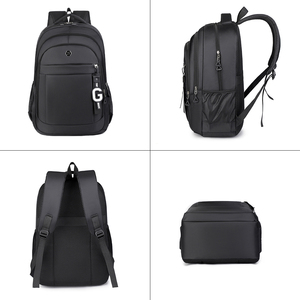 Mochila para Portátil Oxford <span class=keywords><strong>Impermeable</strong></span> de 15 Pulgadas T124 para Hombre, Mochila Escolar Portátil para Estudiantes, <span class=keywords><strong>Bolsa</strong></span> para Portátil Resistente para el Uso Diario - Product Image 2