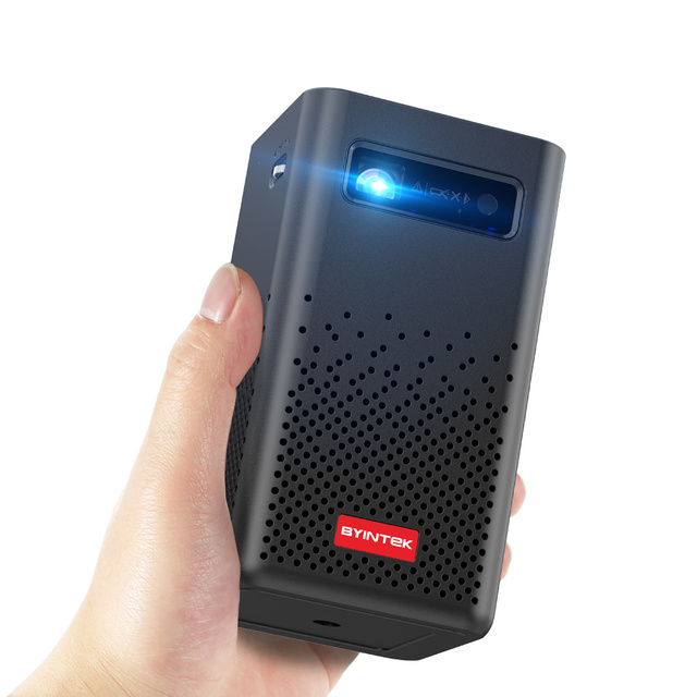 For P20 Mini Proyector Pico LED DLP Android 9.0 4K Wireless Built-in Speakers 5200mAh Battery Portable Home Projector