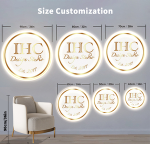 ป้ายโลหะไฟแบคไลท์ธุรกิจโลโก้ทางธุรกิจแบบ LED กำหนดเองให้ความสว่างสัญลักษณ์โลโก้3D สำหรับโฆษณาติดผนังกลางแจ้ง - Product Image 3