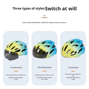 Adultes DUAL SPORT <span class=keywords><strong>Casque</strong></span> de bicyclette pour hommes femmes patinage <span class=keywords><strong>Scooter</strong></span> sport rouleau sécurité magnétique protection respirant - Product Image 2
