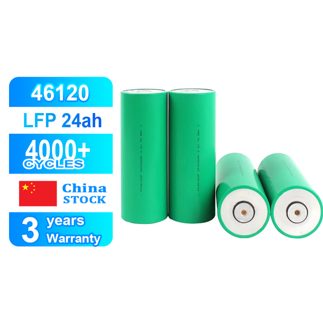 Original BYD 46120 3.2V24Ah Cylindrical Lifepo4 Battery for EV E-bike Drone Battery