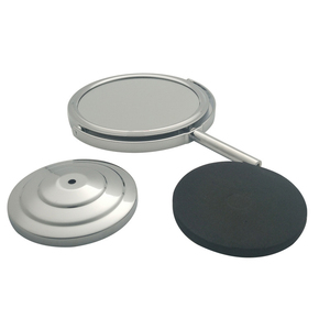 Hai mặt 360 độ xoay miễn phí đứng Vanity gương Vòng cổ điển Vòng Máy tính để bàn trang điểm gương với độ phóng đại - Product Image 3