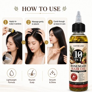 Olio Essenziale Naturale Nutriente 10 in 1 al Rosmarino e Menta per Capelli - Product Image 5