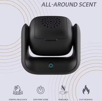 Diffuseur d'arômes arabes en métal, mini brûleur d'encens pour voiture, appareil d'aromathérapie électronique, porte-encens Bukhoor arabe pour la maison