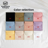 HKSLW Nouveaux sacs à bijoux en microfibre miniatures de couleur unie avec logo personnalisé, pochettes à bijoux de luxe anti-poussière, sacs à bagues pour la vente en boutique