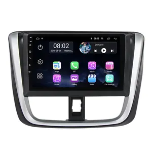トヨタVios 2016 2017 2018用10インチCarplay BluetoothAndroidタッチスクリーンラジオダッシュボード車DVDマルチメディアプレーヤー