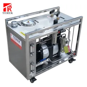 TEREK Air Operated Hydrostatic Test Unit - Portable - Air Operated - Output Pressure - 23,000 PSI