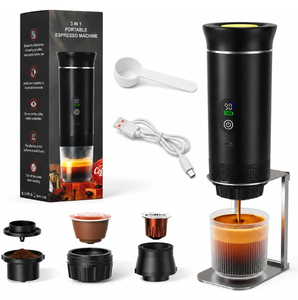 Travel Friendly Espresso Capsule Machine <b>Portable</b> <b>Coffee</b> <b>Maker</b> Hot and Cold Brew Available USB-C Charging Factory Direct Supply - Product Image 6