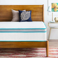 Matelas en mousse à mémoire de forme en gel dans une boîte Matelas king Size Matelas d'hôtel 5 étoiles en mousse Twin Double Queen Full